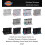 Dickies Dickies dame Dri-tech Moisture Control Crew Multipack Sokker Sort Dot Assorted (6 par) Skost?rrelse 4-6 US 4
