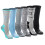Dickies Dickies Damen Dri-Tech Moisture Control Crew Socken Multipack Tribal (6 Paar), Schuhgre: 46 1