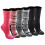 Dickies Dickies Damen Dri-Tech Moisture Control Crew Socken Multipack Stripe (6 Paar), Schuhgre: 1013 1