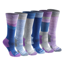 Dickies Damen Dri-Tech Moisture Control Crew Socken Multipack Blue Mountain (6 Paar), Schuhgröße: 6-9