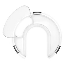 KitchenAid KSMTHPS Veilig schenkschild Geschikt voor 4,5-5 liter keukenmixers met kantelbare kop, helder