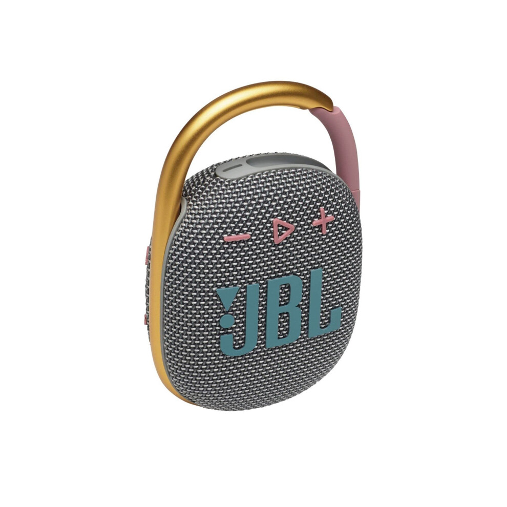 Jbl Clip 4 - Portable Mini Bluetooth Speaker - (Renewed) Grey