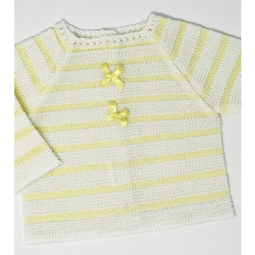 Escalett Layette Σετ Ρούχων Νεογέννητου, Ένδυμα Για Επιστροφή Σπιτιού, Κίτρινο, 3Μ 1