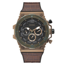 Montre - GUESS - GW0326G2 - Analogique - Cuir - Marron