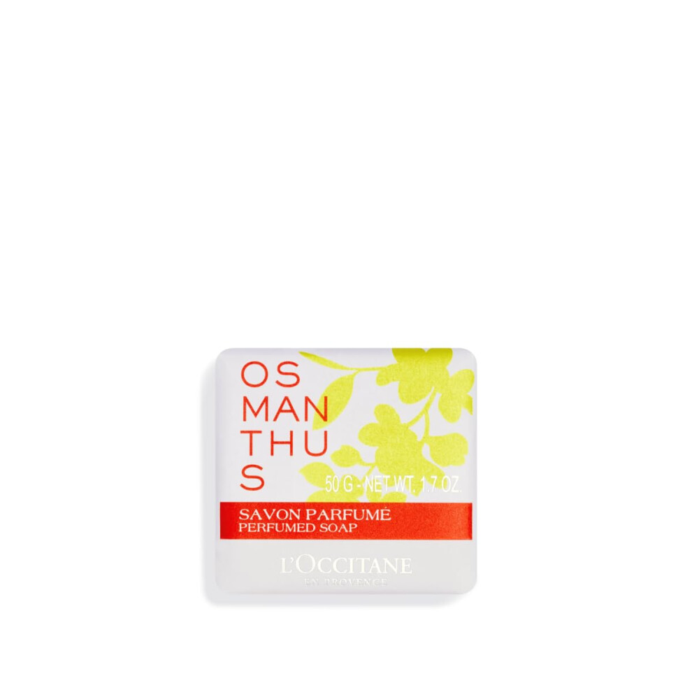 L'OCCITANE Osmanthus Perfumed Soap: Crafted with Coconut Oil and Sunflower Oil  Elegantly Scented  Cleanse Skin  Vegan