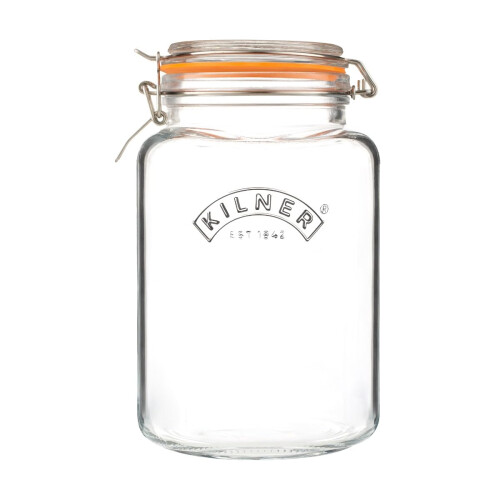 Kilner Kilner Square Clip Top Jar | 3L