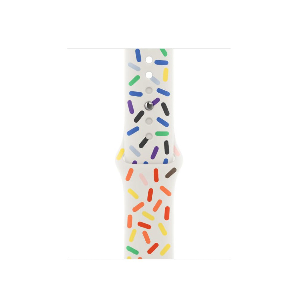 Photos - Watch Strap Apple Watch Band - Sport Band  - Pride Edition - M/L Not,Specified MUQ23AM/a(41mm)