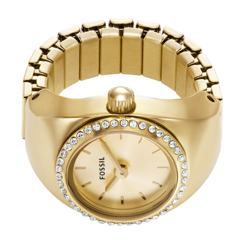 Fossil Fossil dameur Ring Quartz Rustfrit St?l Ur Farve: Guld Glitz (Model: ES5319) 1