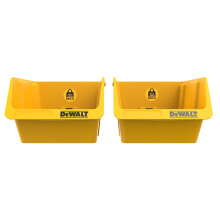DEWALT-muovisäiliöt, kapasiteetti 10 lb. Yhteensopiva DEWALT-työpajatallennusjärjestelmän kanssa (DWST82813)