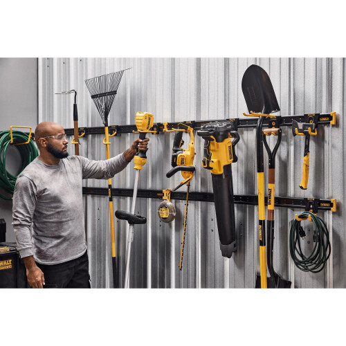 DeWalt DEWALT Tool Organizer  Standard Double Hook for Long Handled tools  DEWALT Workshop Storage System Compatible (DWST82815) 1