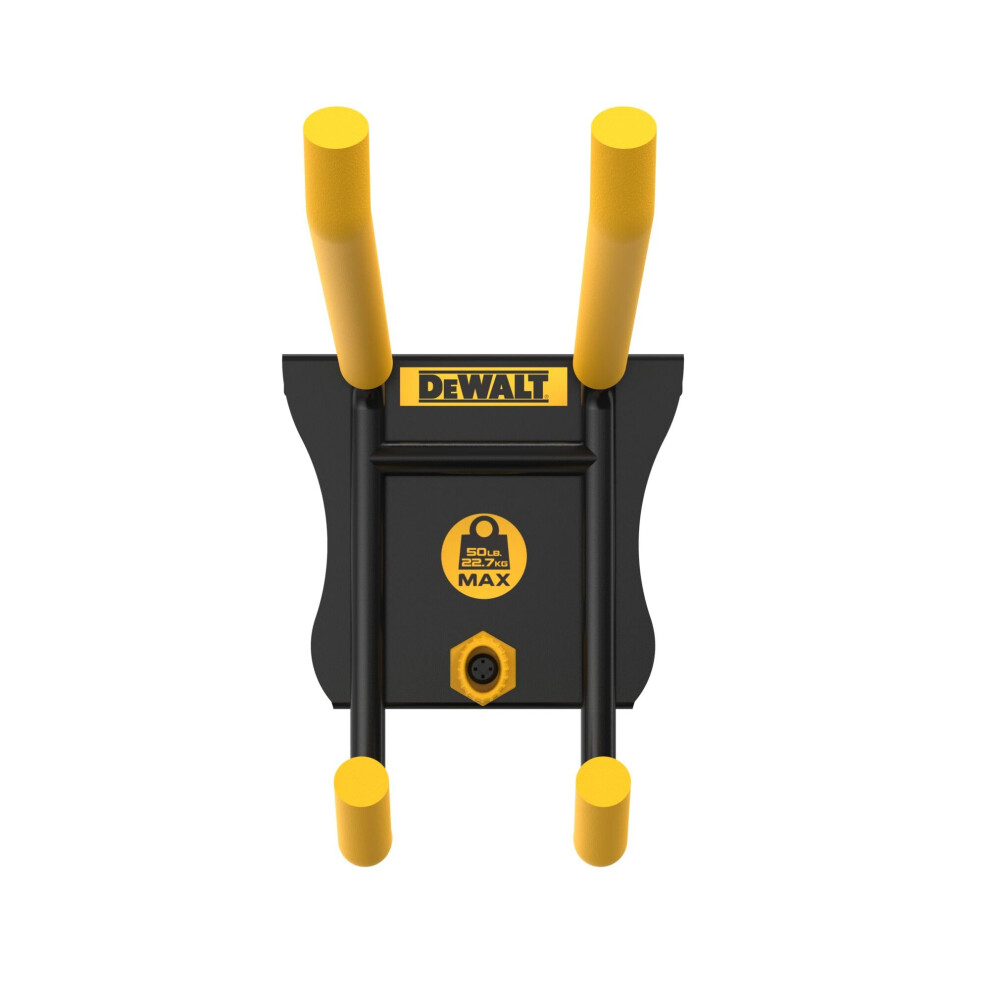 DEWALT Tool Organizer  Standard Double Hook for Long Handled tools  DEWALT Workshop Storage System Compatible (DWST82815)