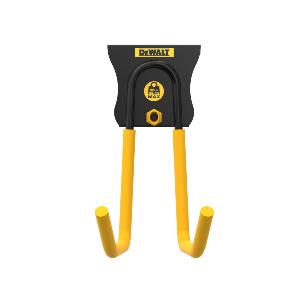 DEWALT Tool Organizer  Long Standard Hook  for Sawhorses and Ladders  50lb Capacity  DEWALT Workshop Storage System Compatible (DWST82811)