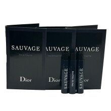 Dior Christian Sauvage Men prov spray edt parfym injektionsflaska 1 ml /0.03 oz - 3 st