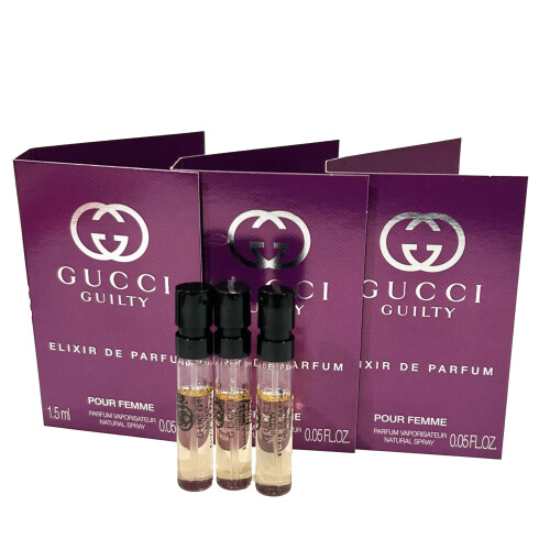 GUCCI Gucci Guilty Elixir Δείγμα Άρωμα Γυναικών 1.5 ml - Σετ 3 τεμαχίων