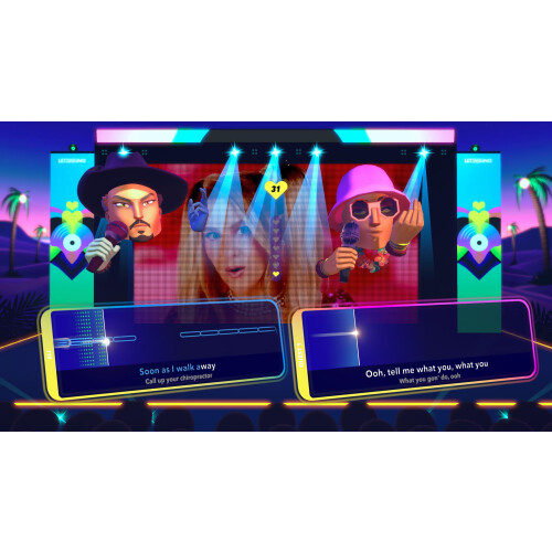 Let's Sing 2024 + 2 micrófonos duros - Xbox Series X 1