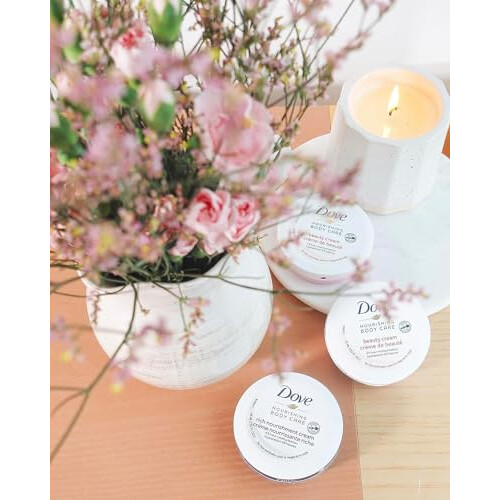 Dove Crema Bellezza Dove Nutriente per Corpo, Viso e Mani, 12-Pack, 2.53 Oz Ognuna 2