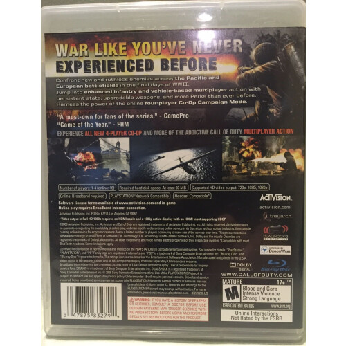 PS3 Call of Duty World at War (erneuert) 2