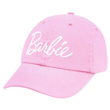 Barbie Girls Fashion Baseball Cap Clothes - Cotton Pink Hat for Girls 5-13 Years Old - Adjustable Snapback Hat for Playground, Traveling, Everyday Wea