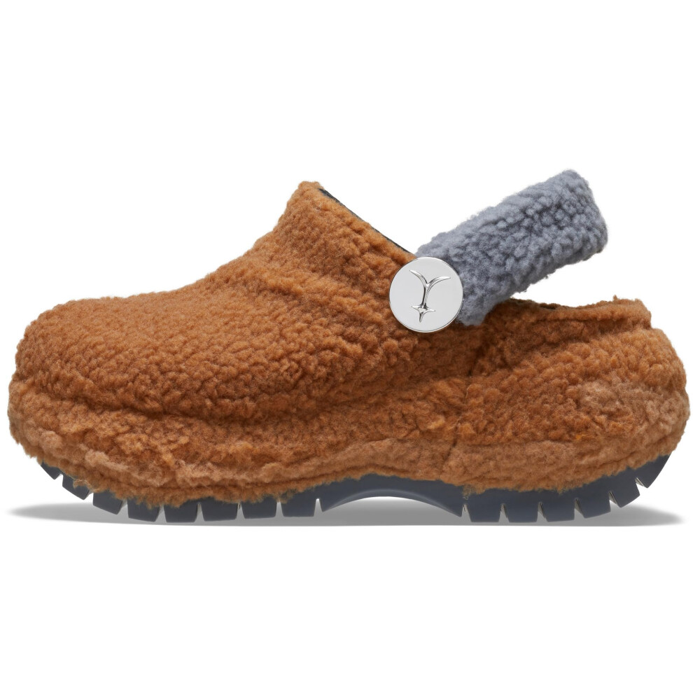 Crocs Unisex Lil NAS X Mega Crush Clogs Platform Shoes  Black/Brown  10 US Men
