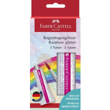 Faber-Castell Glitter Regenbogenrhre 12 ml 2x BC