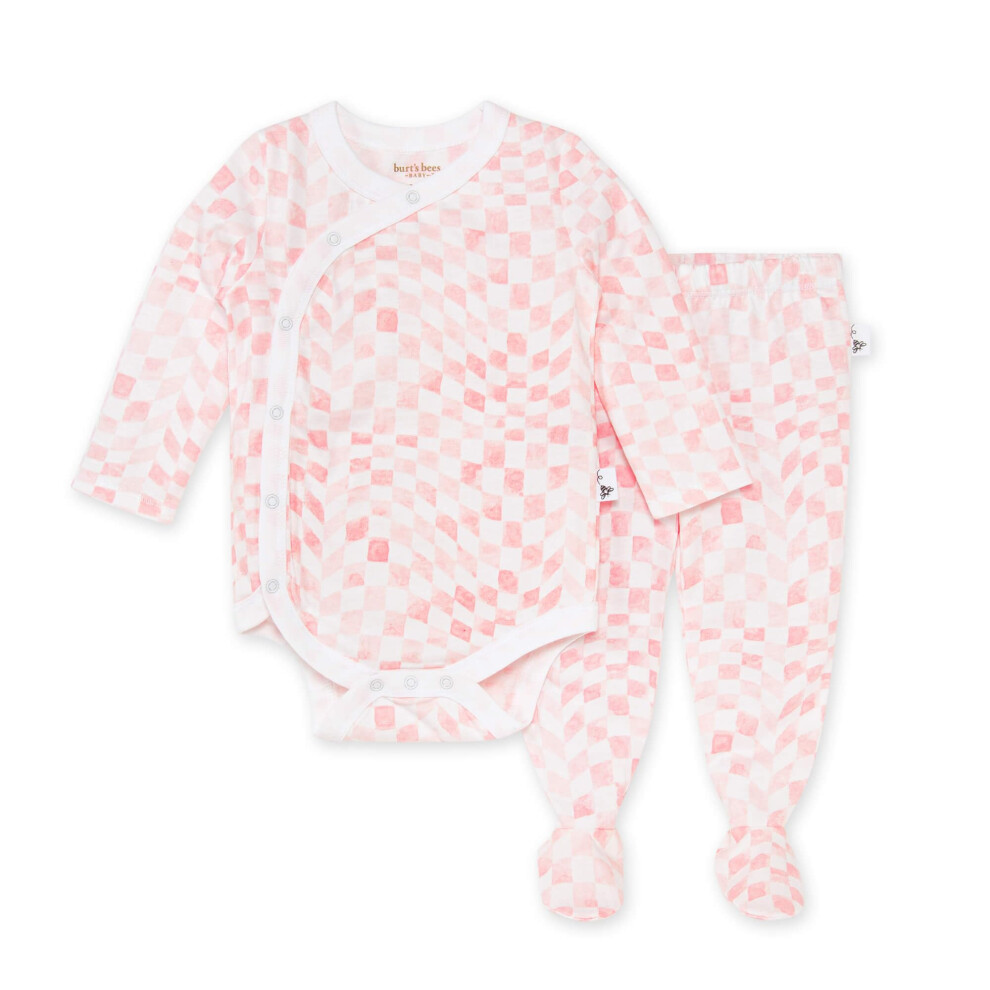 Burt's Bees Baby Unisex Baby Bodysuit & Pant Set  100% Organic Cotton