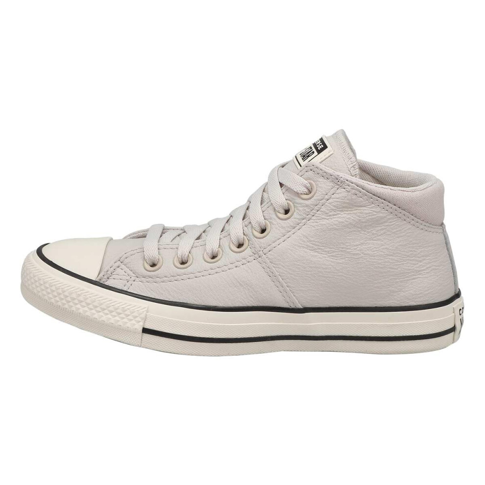 Converse Unisex Chuck Taylor All Star Madison Ox Mid High Canvas Sneaker - Lace up Closure Style - Pale Putty/Egret/Black 8