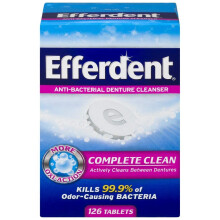 Efferdent antibakterilis fogsortisztt-126 Count