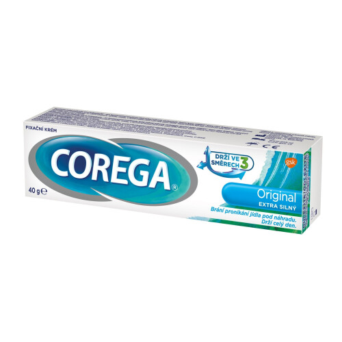 Corega Extra Strong - Kleefcr?e voor kunstgebitten - 40 g