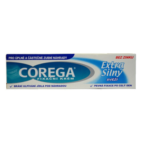 Corega Extra Strong - Kleefcr?e voor kunstgebitten - 40 g 1