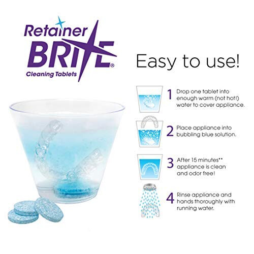 Retainer Brite, for 1 anno, 384 compresse, 384 Contenuto 1