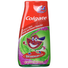 Colg 2n1 Watermelon pasta velkost 4,6 O Colgate Kids Watermelon zubn pasta a stna voda 2 v 1