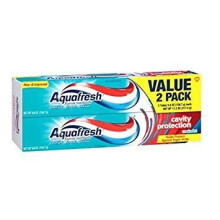 Aquafresh Cavity Protection Flouride Toothpaste 2 Pack Cool Mint 5.6 oz