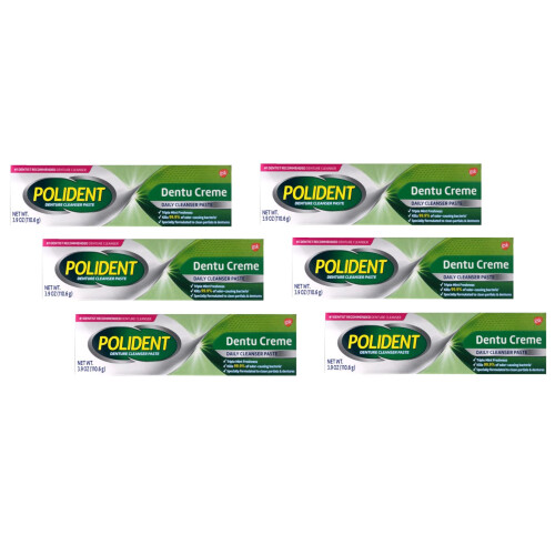 Polident Dentu-Crème, 110 g (Pack de 6) par GlaxoSmithKline