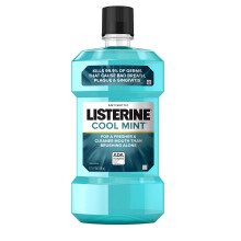 Listerine Αντισηπτικό Στοματικό Διάλυμα Δροσερή Μέντα 33,8 oz (Συσκευασία των 2)