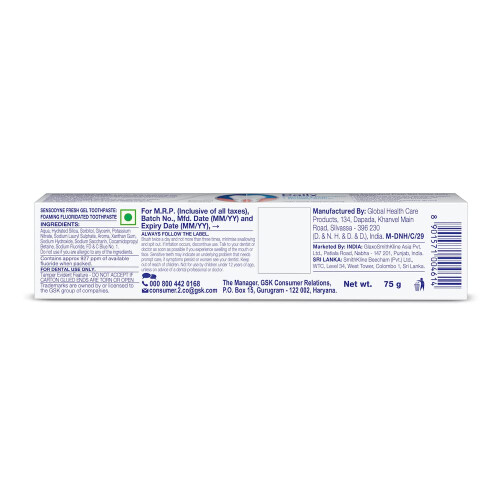 Sensodyne Sensodyne Sensitive Toothpaste Fresh Gel - 75 g 1