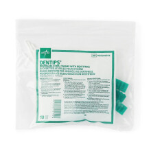 MEDLINE MDS096504 MDS096504H DenTips Bâtonnets buccaux (Paquet de 10)