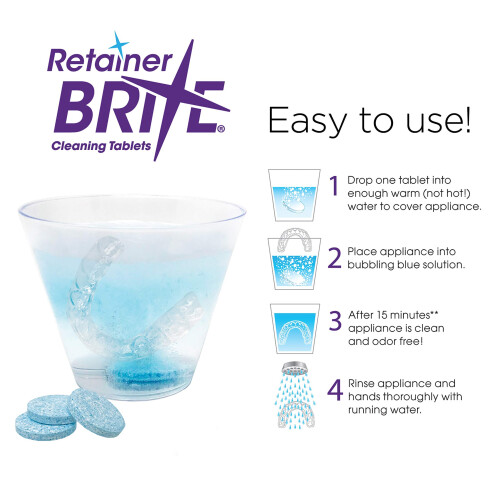 Retainer Brite - 6 Monate Vorrat - 2 Packungen - 192 Tabletten, 192 Stück 1
