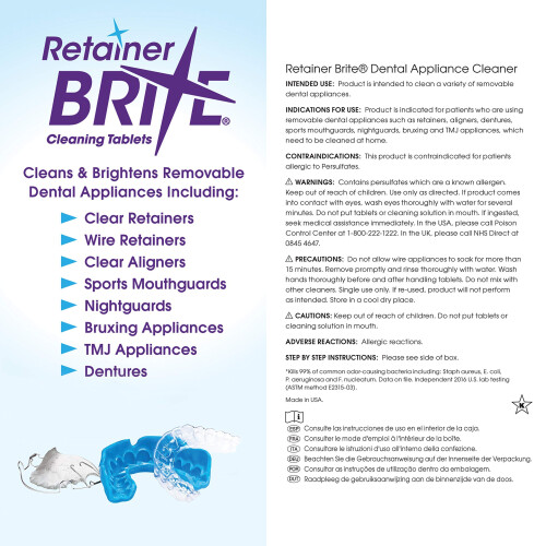 Retainer Brite - 6 Monate Vorrat - 2 Packungen - 192 Tabletten, 192 Stück 2