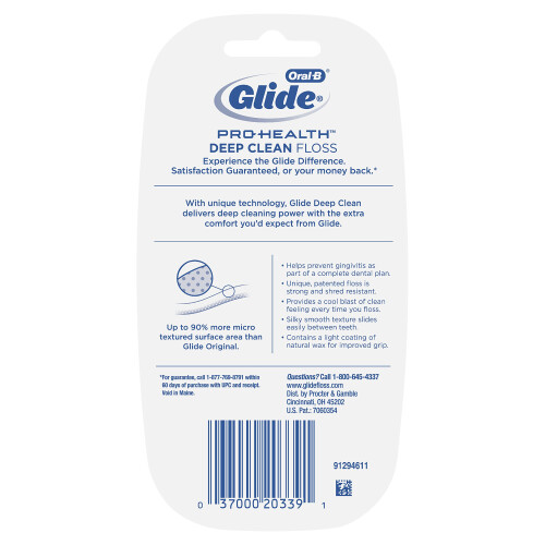 Oral-B Οδοντόβουρτσα Oral-B Glide Pro-Health Deep Clean με γεύση δροσερής μέντας, διπλή συσκευασία 80 ml 2