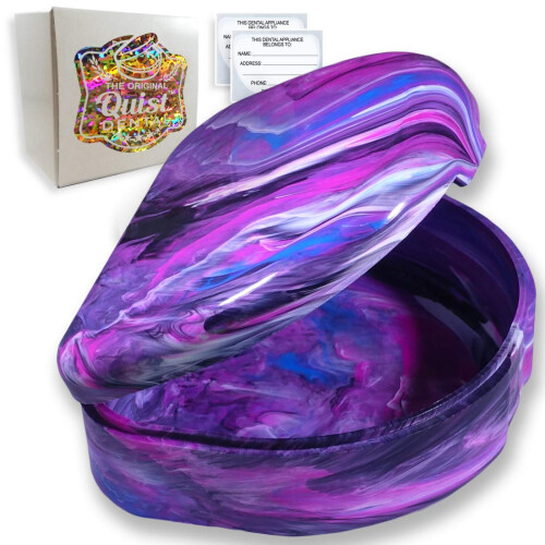 QUIST (TM) FarOut - Scatola per Retainer Ortodontico (Confetti)