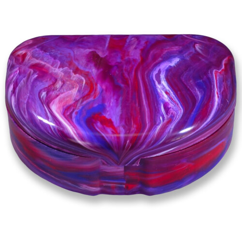 QUIST (TM) FarOut - Ortodontisk Retainer Case (Moody Red) 2