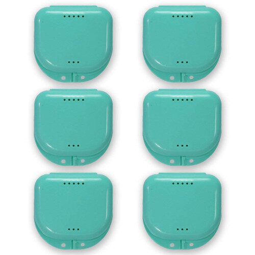 Plasdent - Retainer Case - MINT GREEN - (6)