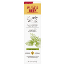 Pasta dental Burt's Bees sin fl   or Purely White Zen 4.7 oz menta 4.7 onzas