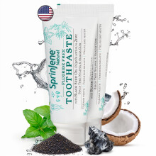 Dentifricio a fluoro naturale sprinjene per denti e gengive sane | Dentifricio naturale per protezione della cavit | 2 pacchetto