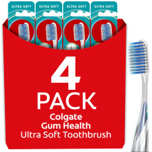 Colgate Tandvård Extra Mjuk Tandborste för Känsliga Tandkött - 4 Pack