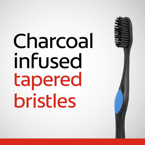 Colgate Colgate 360 Charcoal Toothbrush, slimmer Tip Soft Bristles, 2 Count 1