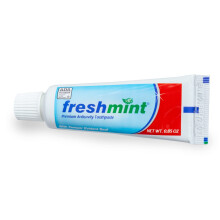 Freshmint 144 Tubes van 0,85 oz. Premium anticavity fluoridetandpasta met veiligheidszegel (ADA geaccepteerd)