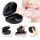 (2 stuks) Retainer Case Solide Orthodontische Retainer Case-Zwart 3