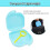 Orthodontic Retainer Case with Vent Holes - Light Blue 4