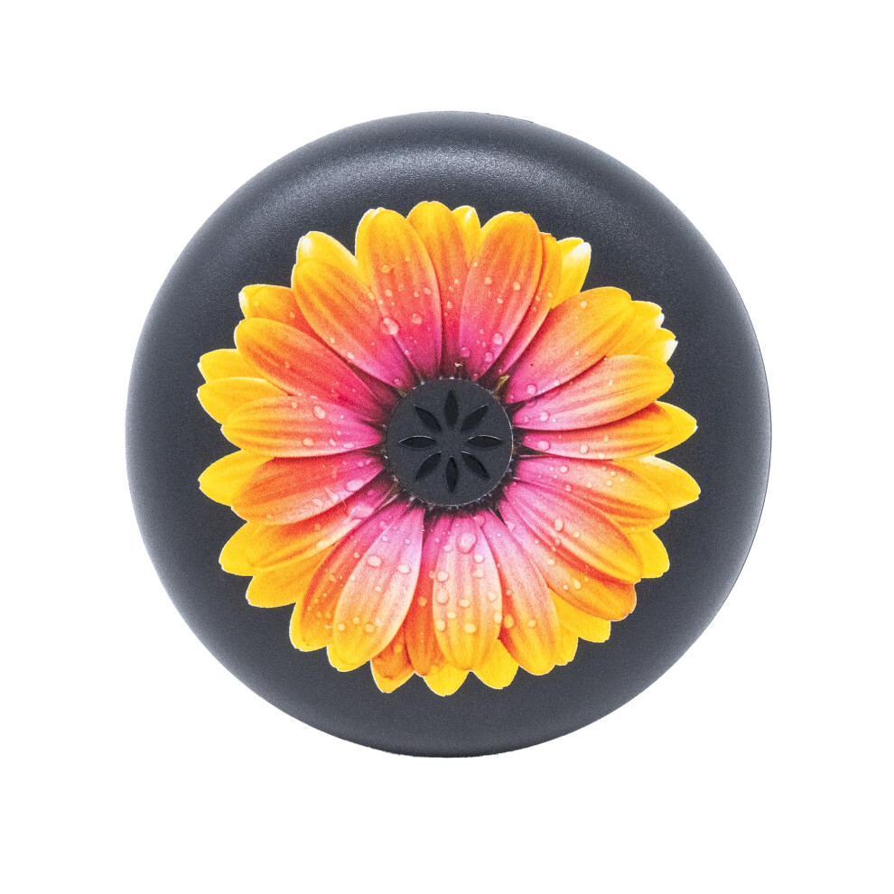 Invisalign Aligner And Retainer Case, Orange Daisy Retainer Holder